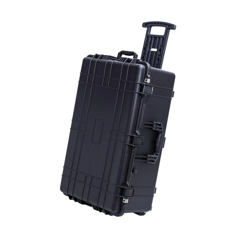 Cassetta per utensili per lo strumento di conservazione della custodia per custodia PE Materiale Waterproof Trolley Gun Box
